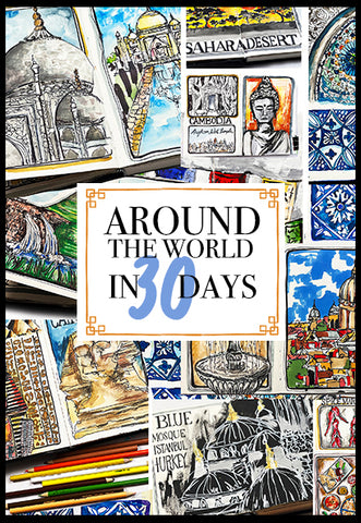 NEW! around the world in 30 days