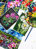field of blooms