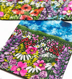 field of blooms