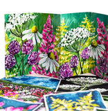 field of blooms