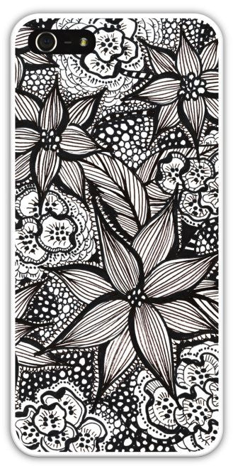 flower doodles- iPhone 5s