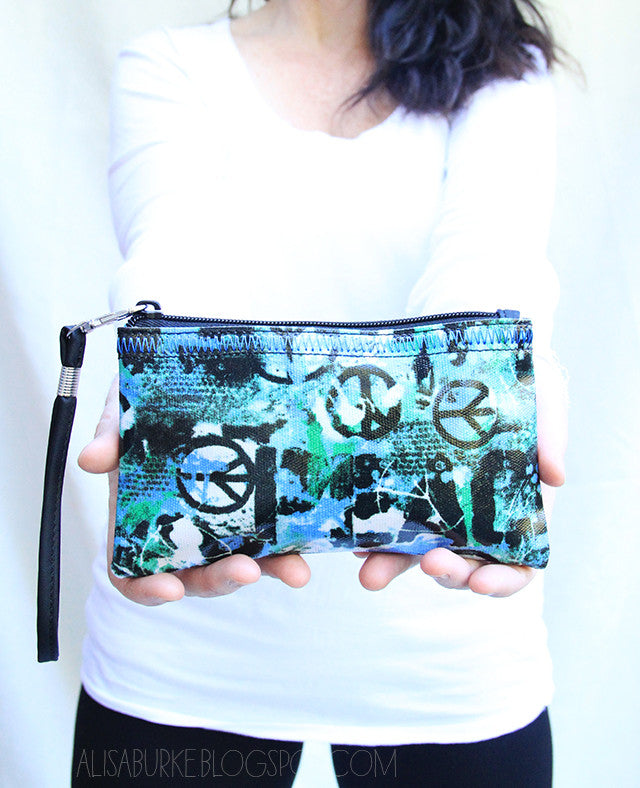 SOLD OUT SALE! love wristlet