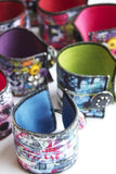 flower cuff bracelet
