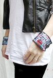 flower cuff bracelet