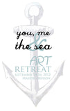 you, me and the sea art retreat SOLD OUT