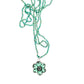 turquoise flower ceramic necklace