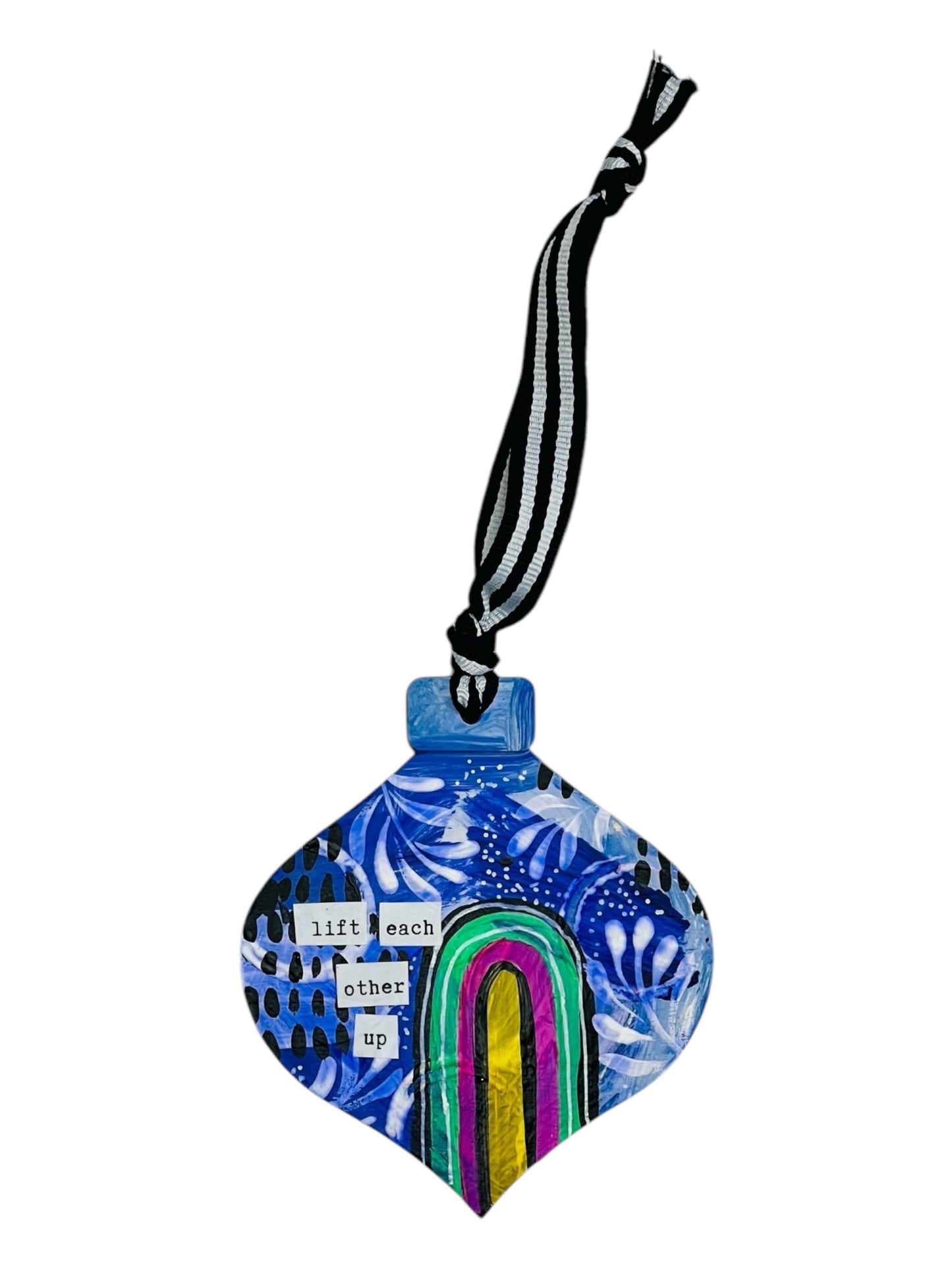 lift each other up ornament