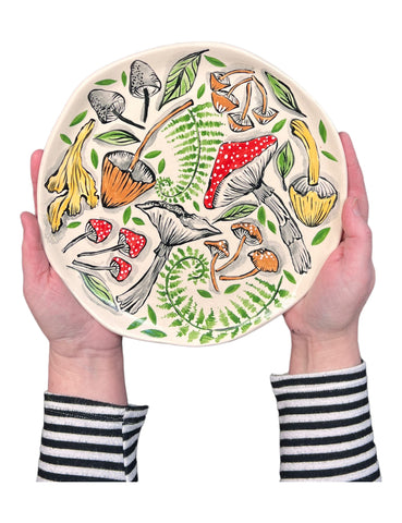 large mushroom plate