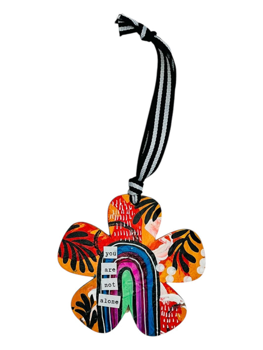 you are not alone ornament