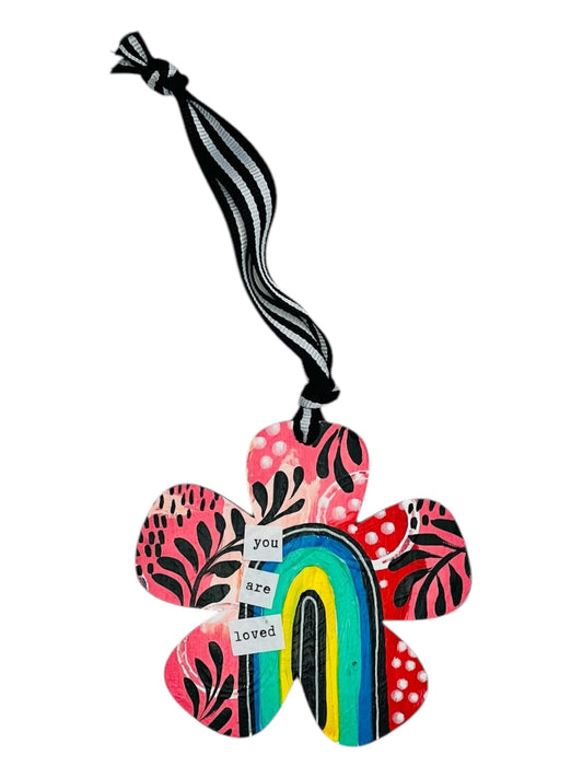 you are loved ornament