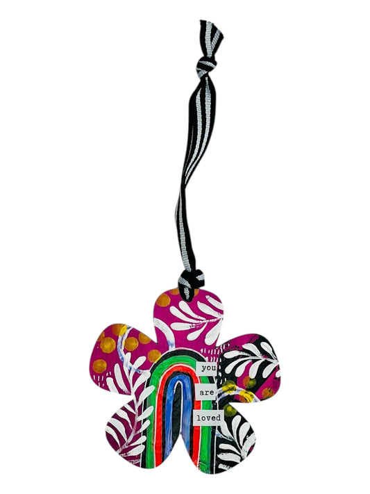 you are loved ornament
