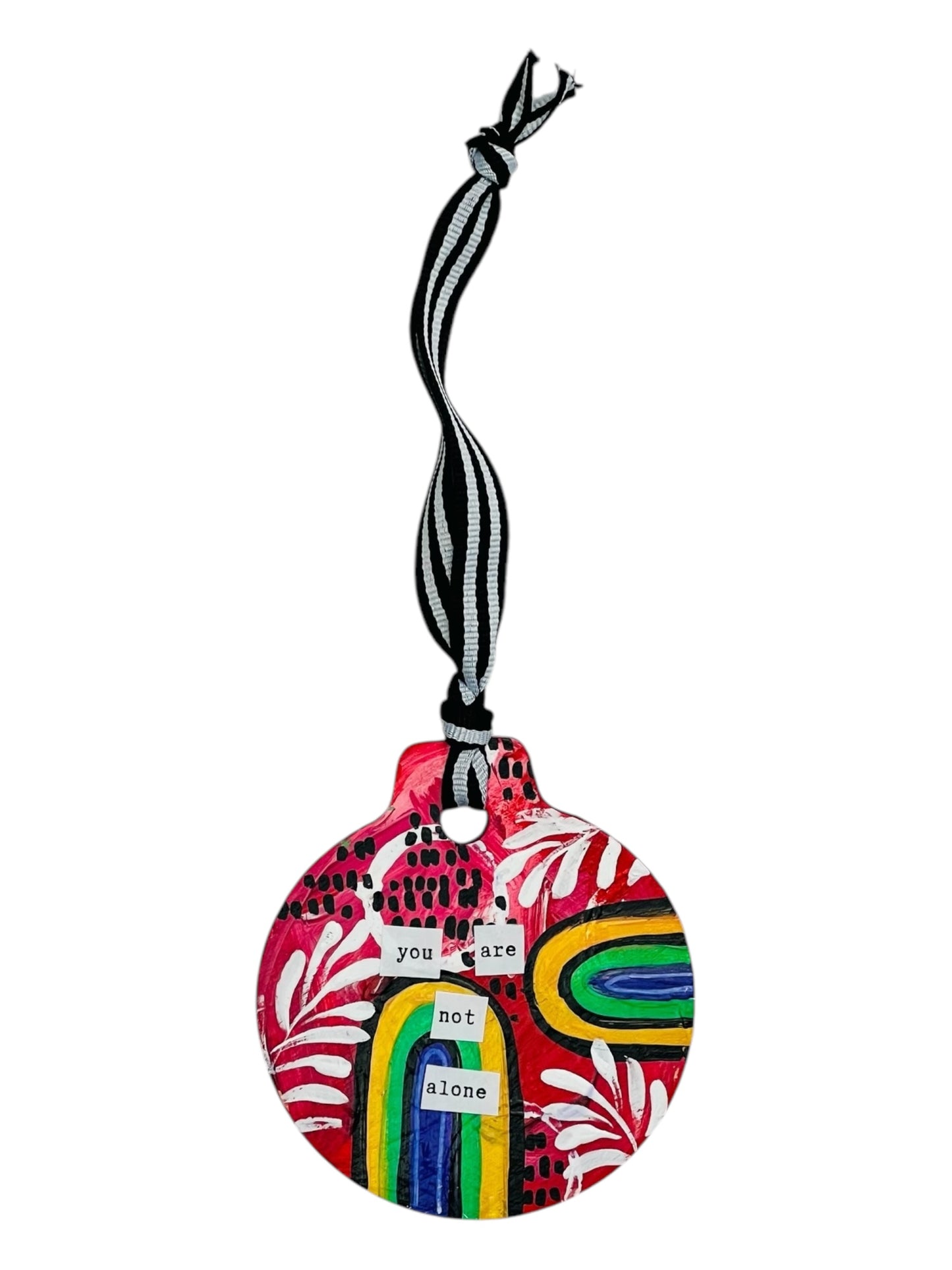 you are not alone ornament