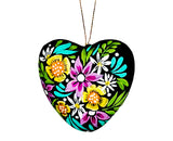 hand painted heart ornament 4