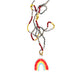 rainbow ceramic necklace