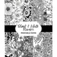 Black and White Flowers Printable Paper