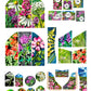 Field of Blooms Printable Trifold Folio Kit