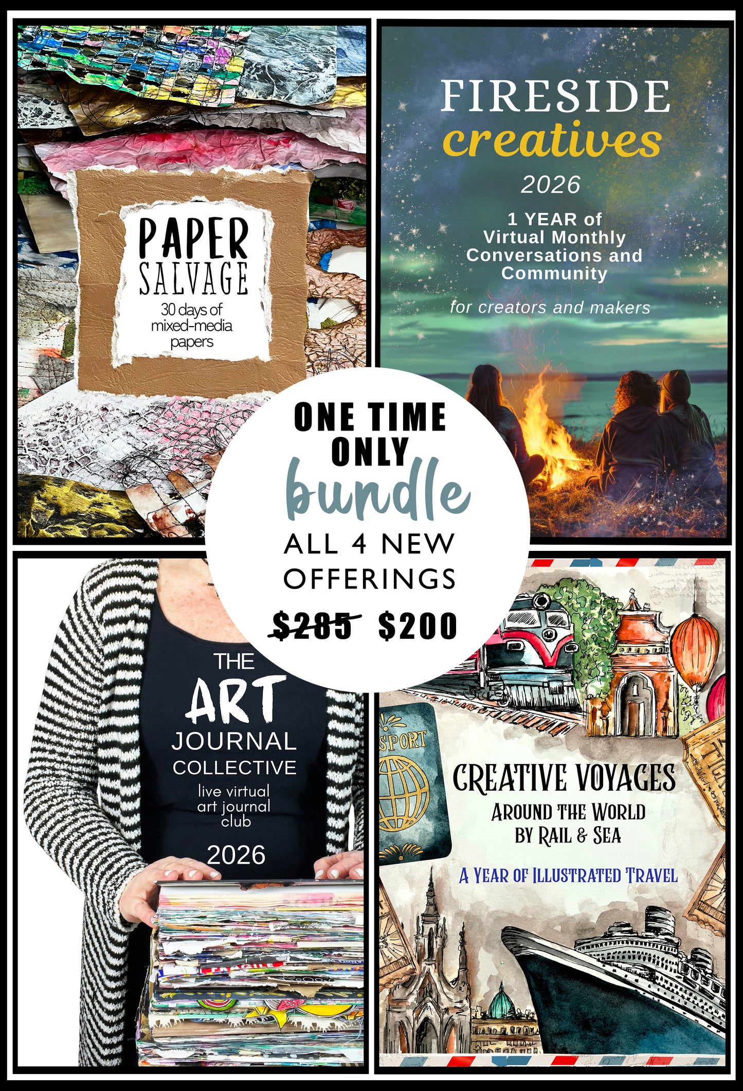 NEW! one time only 2025 bundle of 4 new offerings