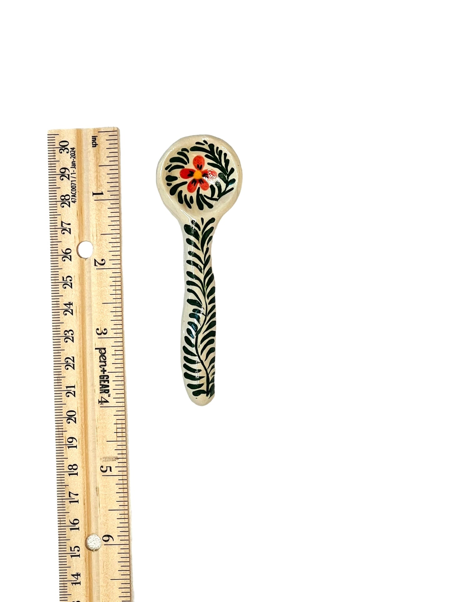 handmade clay spoon 22
