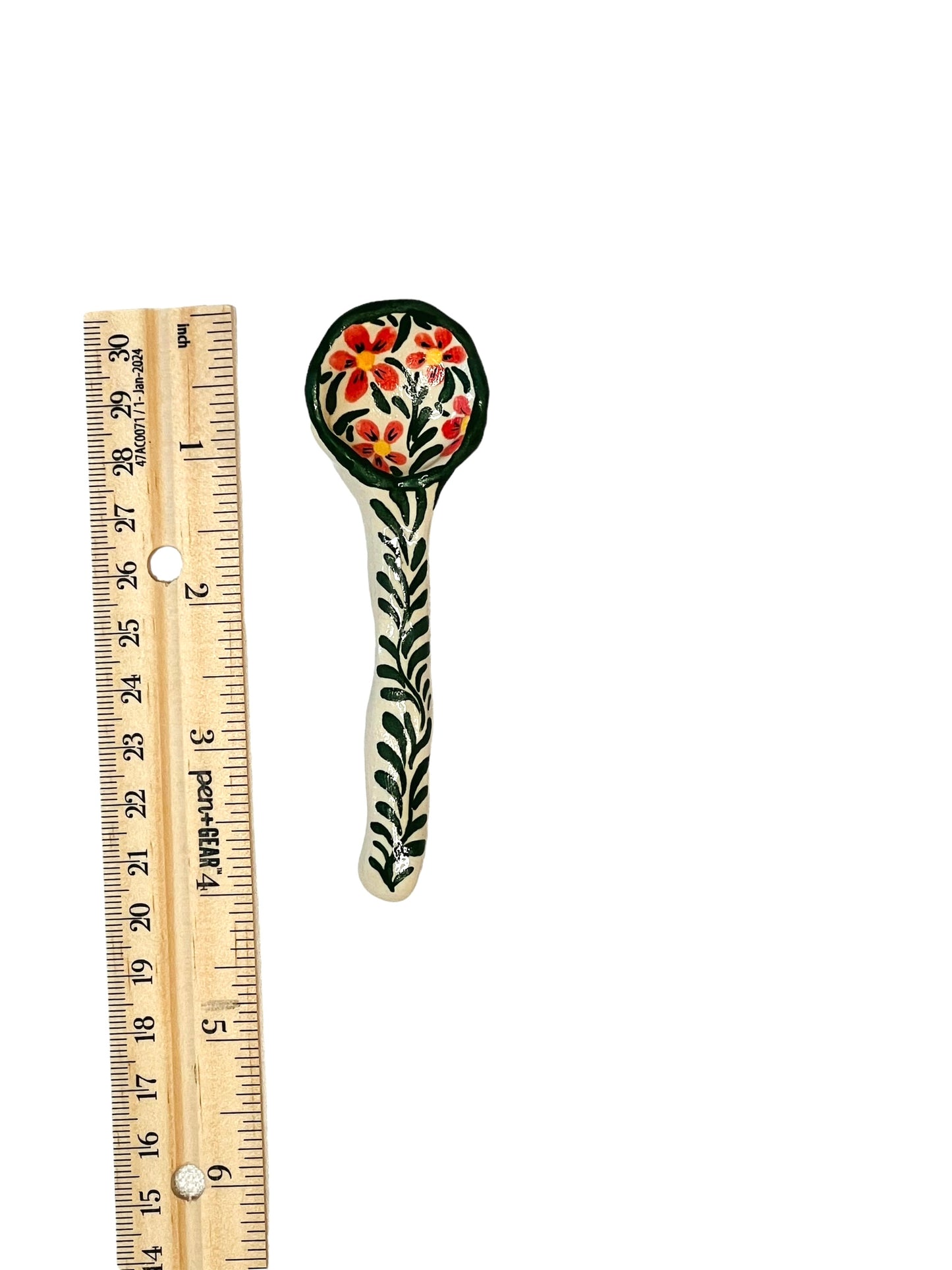 handmade clay spoon 20