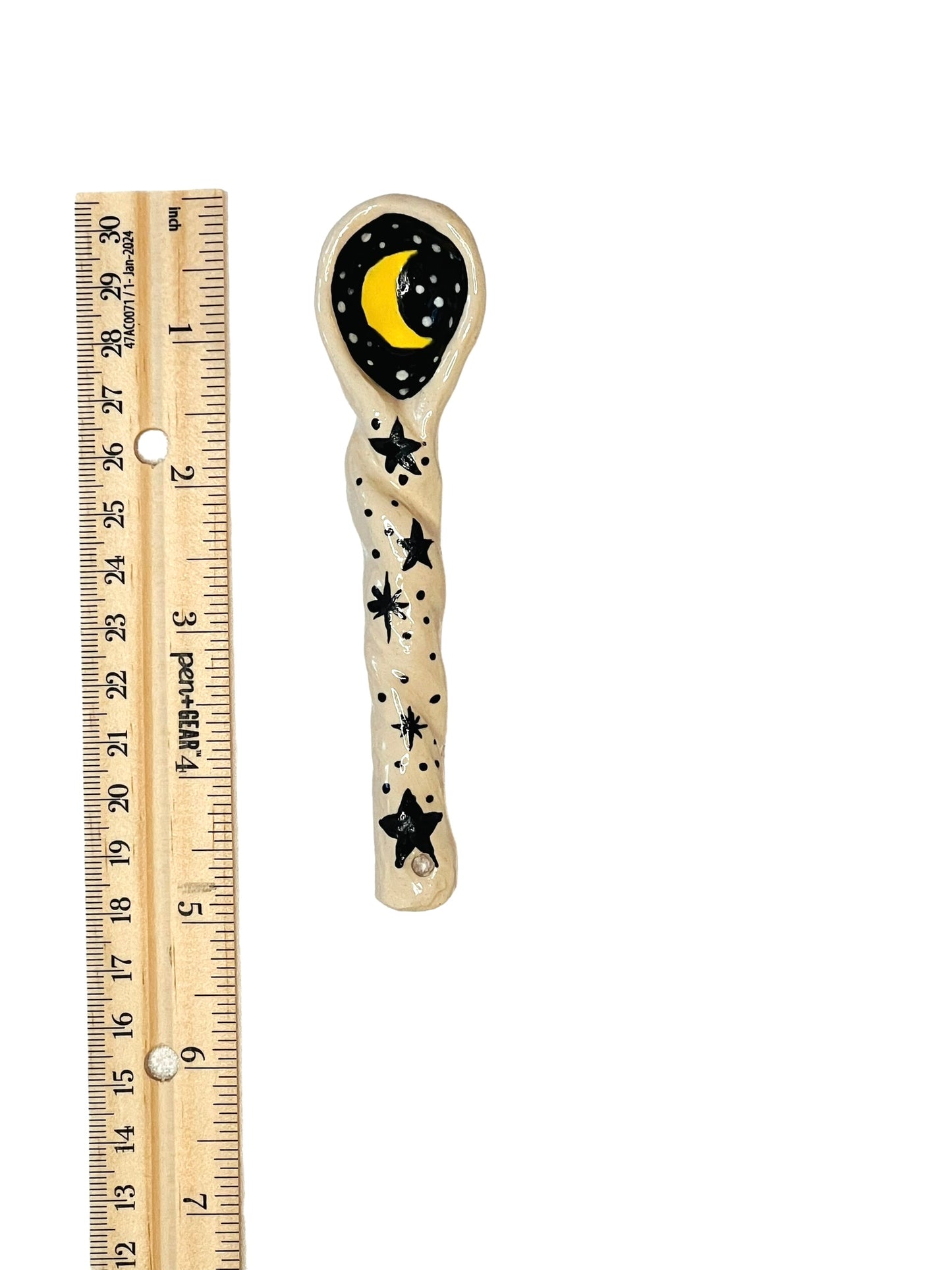 handmade clay spoon 15