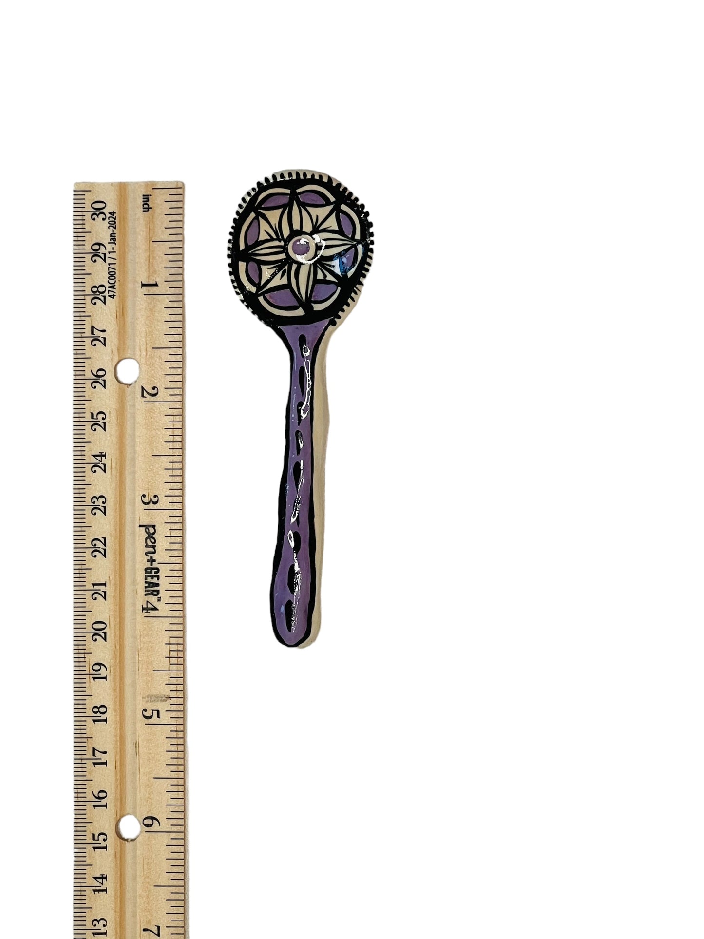 handmade clay spoon 12