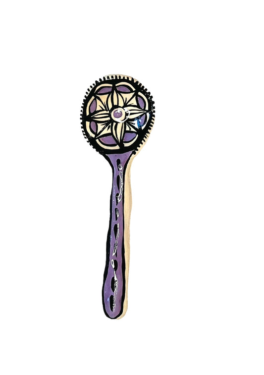 handmade clay spoon 12