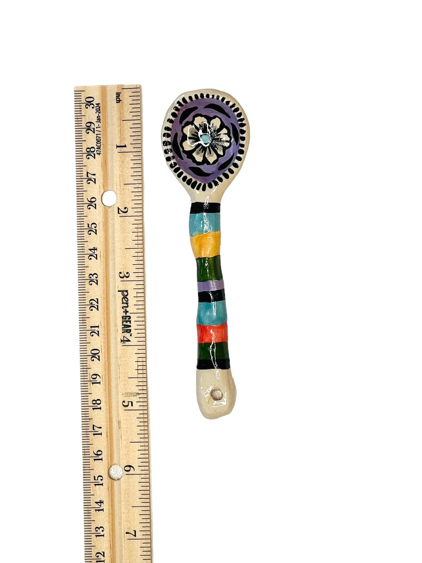 handmade clay spoon 8