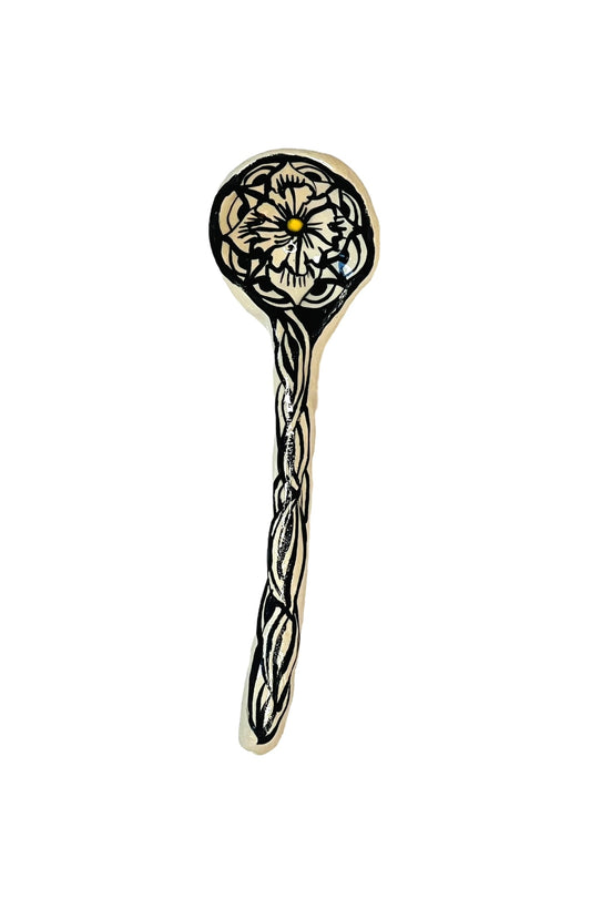 handmade clay spoon 6