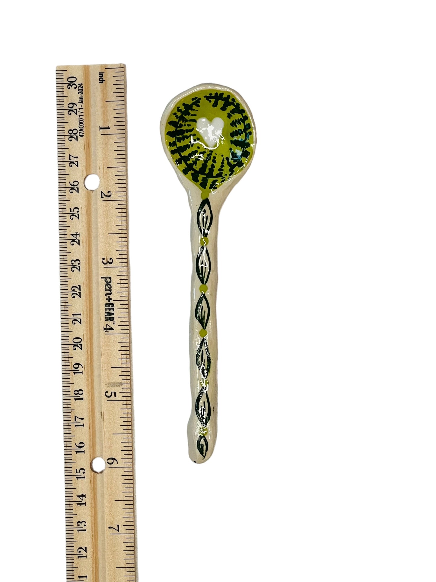 handmade clay spoon 2