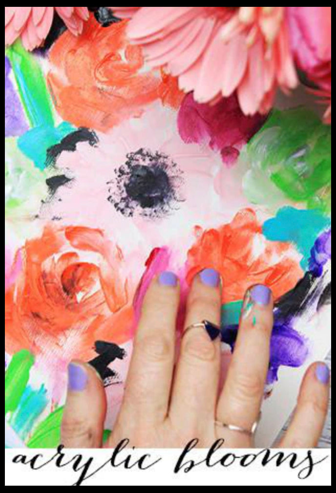 acrylic blooms