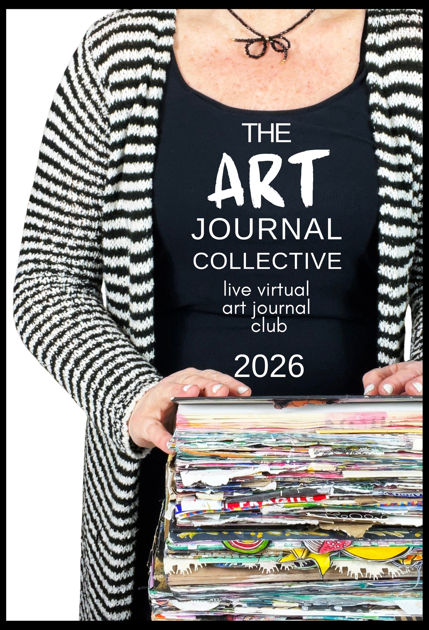 NEW! the art journal collective one year of creative LIVE VIRTUAL MEETUPS