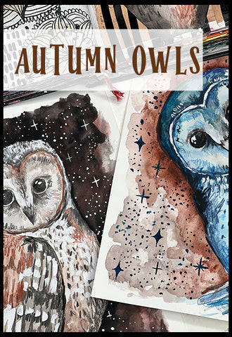 NEW! autumn owls