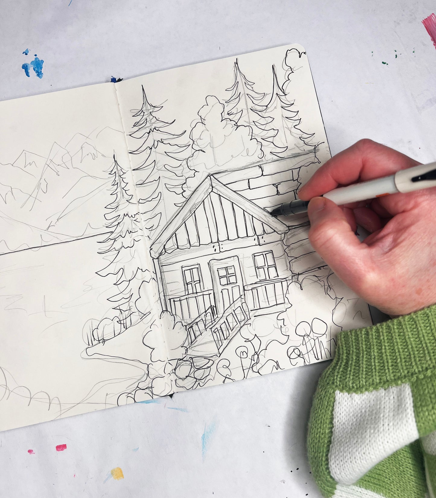 summer sketchbook camp