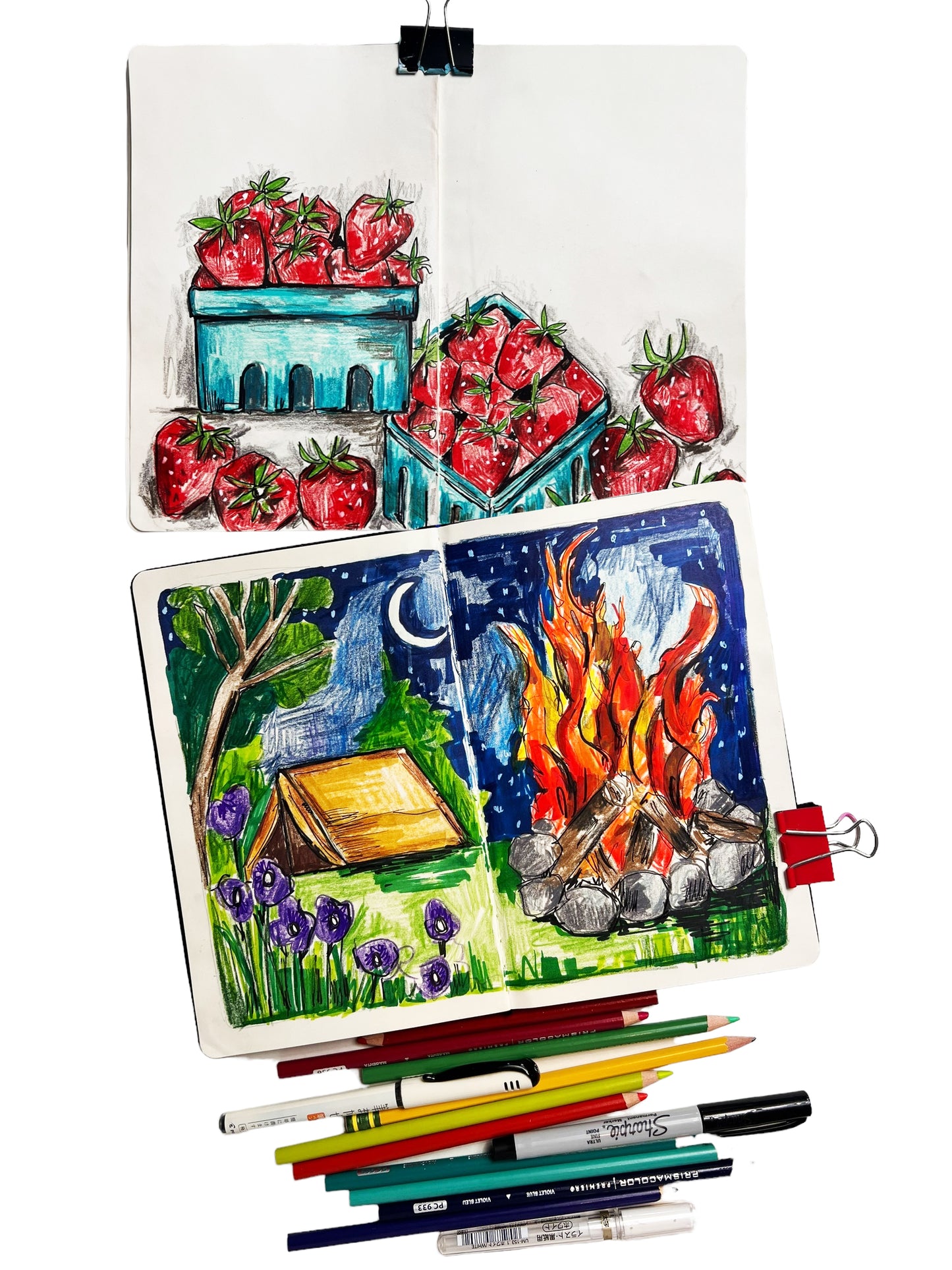 summer sketchbook camp