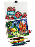 summer sketchbook camp
