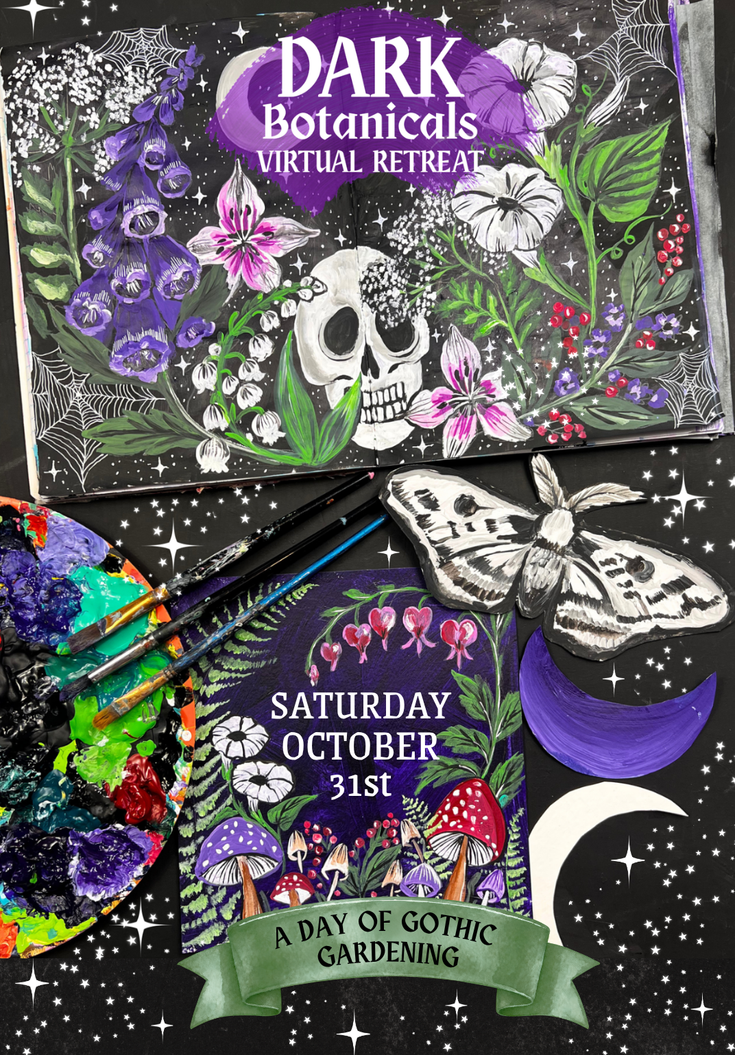 NEW! Dark Botanicals Virtual- October 31st