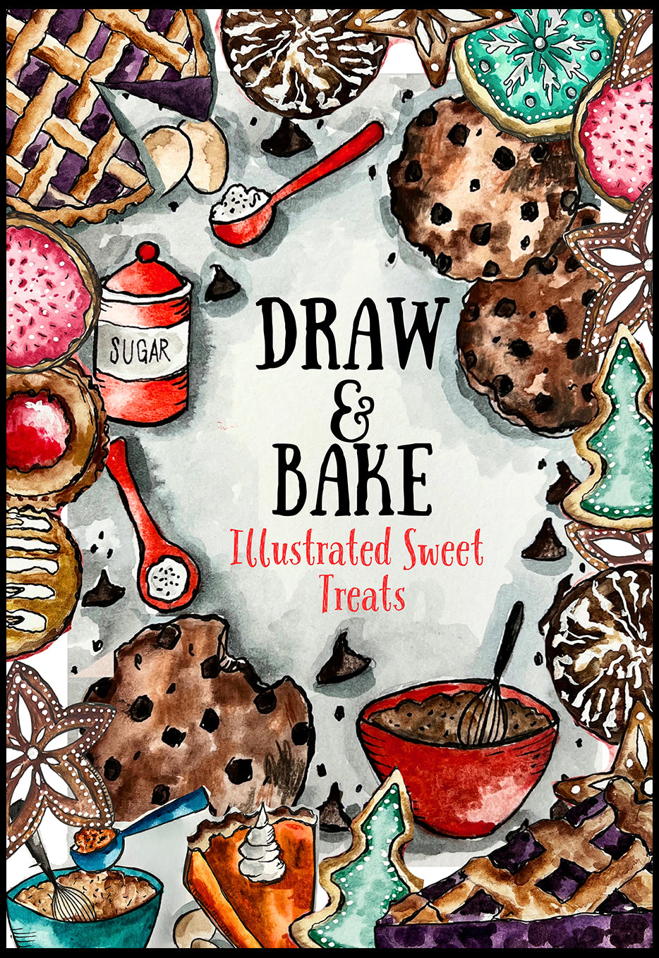NEW INSTANT ACCESS CLASS! draw & bake- illustrated sweet treats