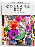 floral collage kit