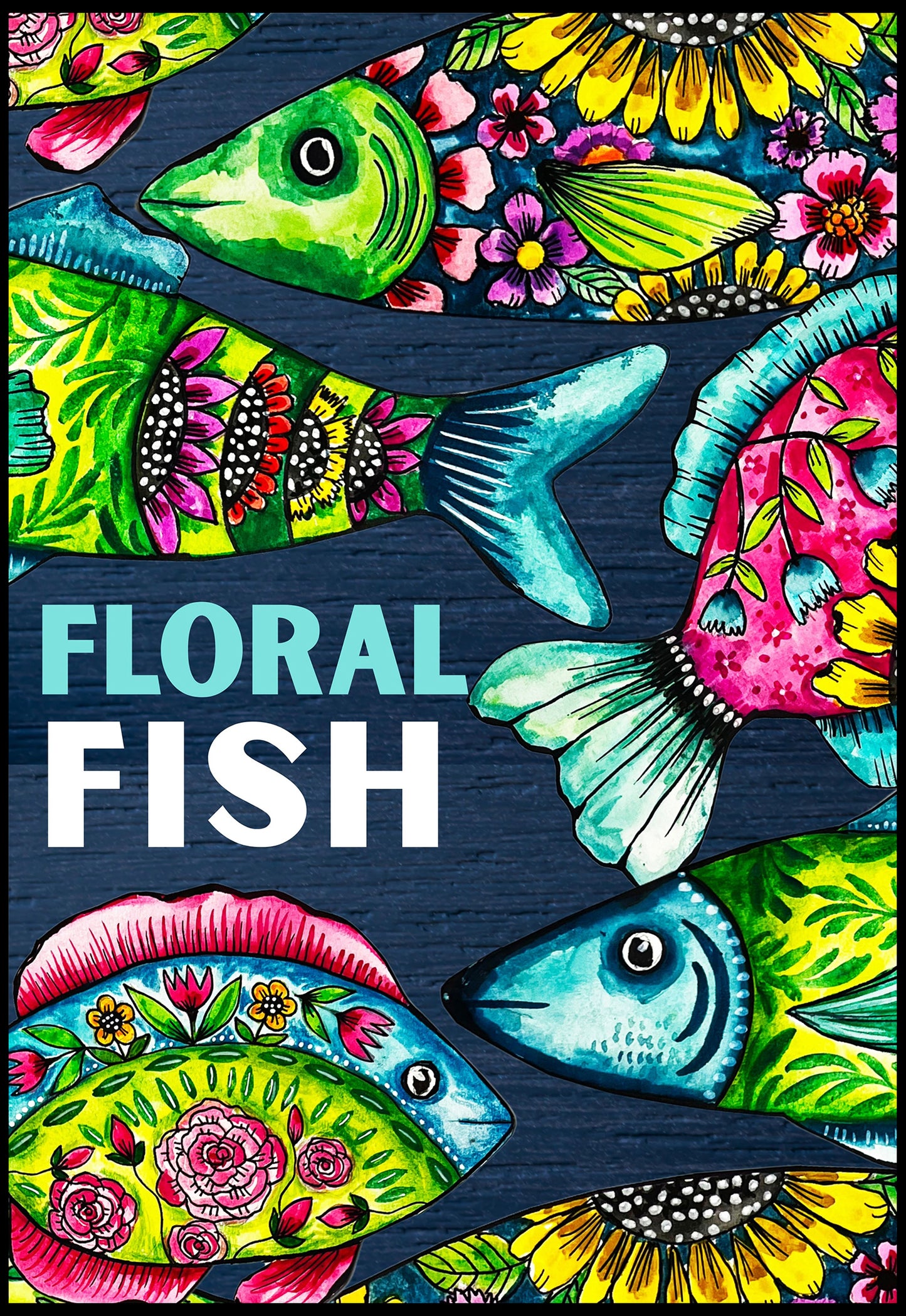 NEW! floral fish- available July 1st