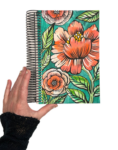 hand painted art journal 2