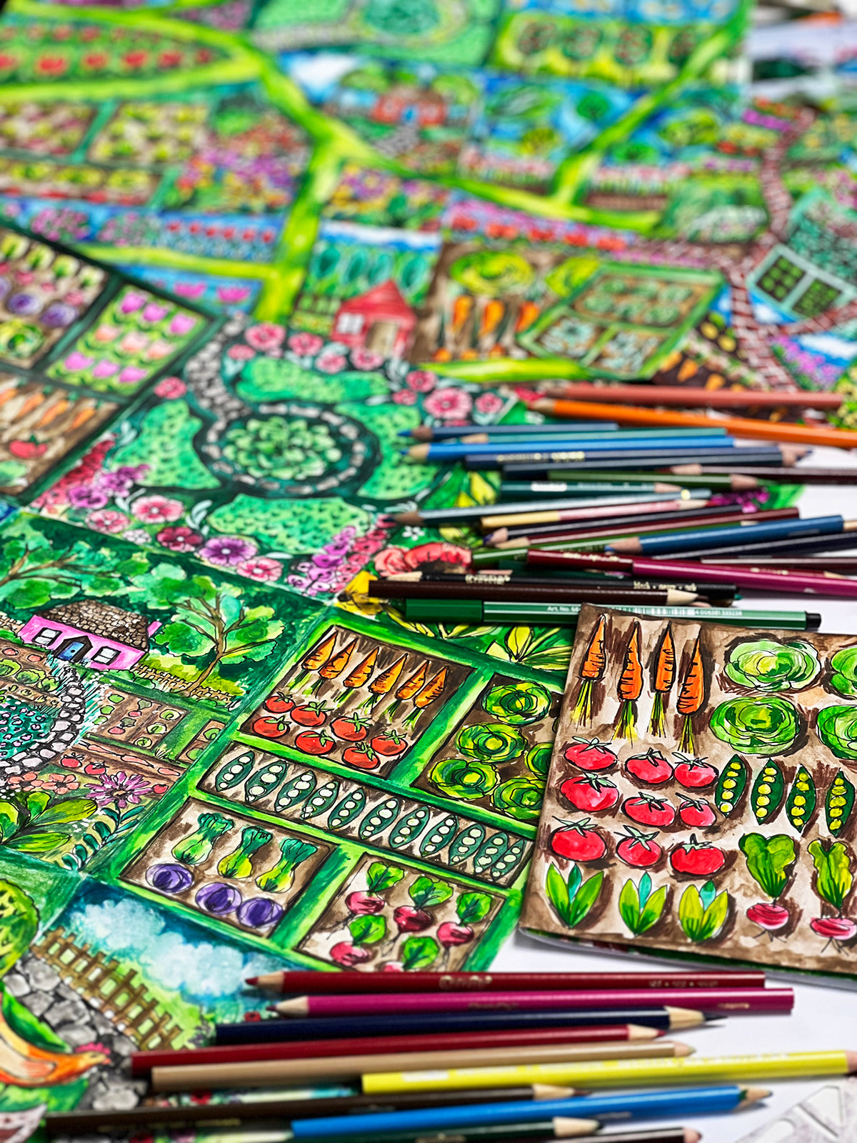 NEW! the patchwork garden