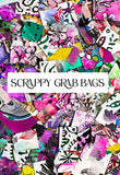 valentine themed scrappy grab bag