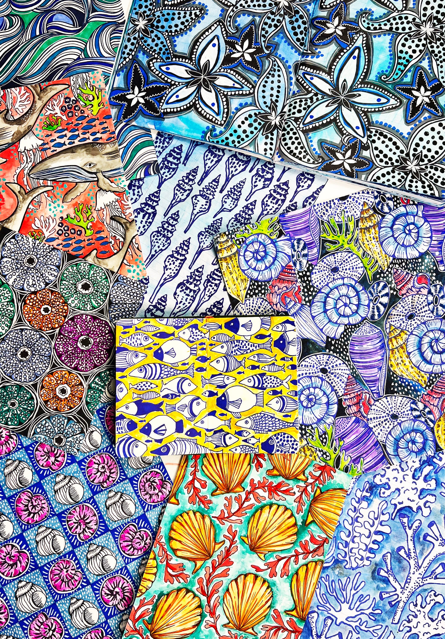 patterns from the sea