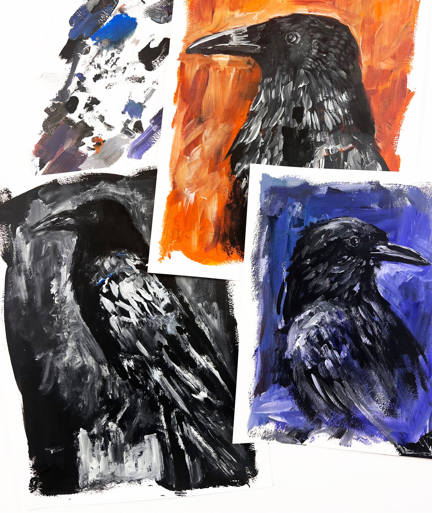 expressive ravens