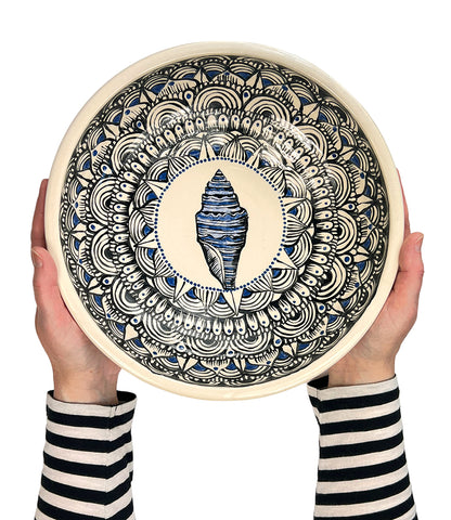 shell mandala bowl
