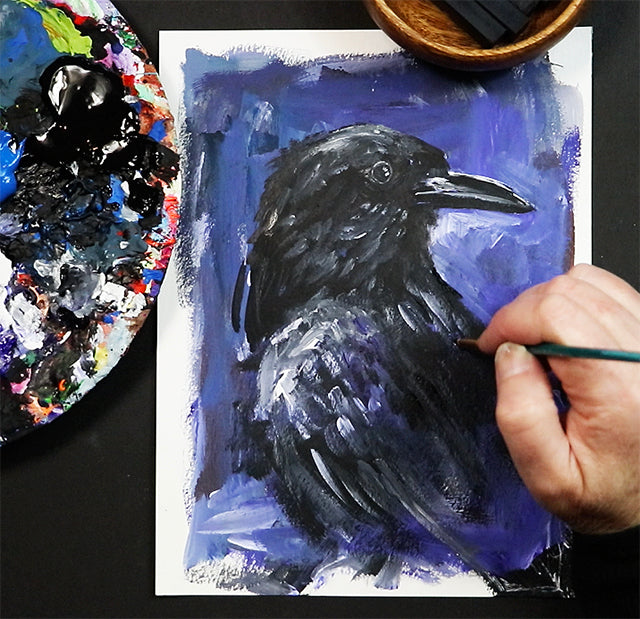 expressive ravens