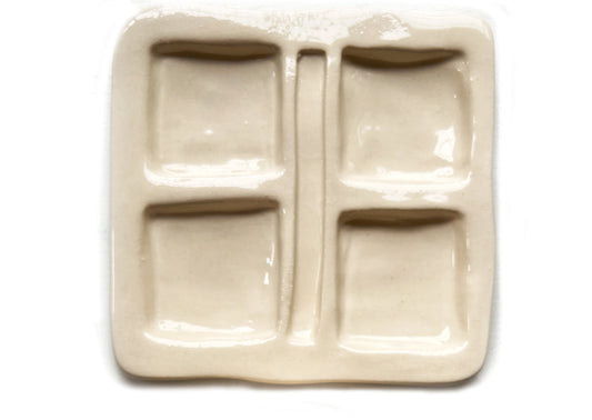 square clay watercolor palette