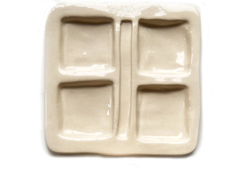 square clay watercolor palette