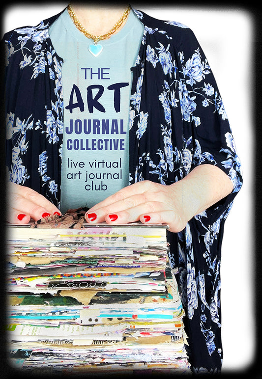 the art journal collective one year of creative LIVE VIRTUAL MEETUPS