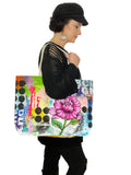 large hand painted messy tote 3